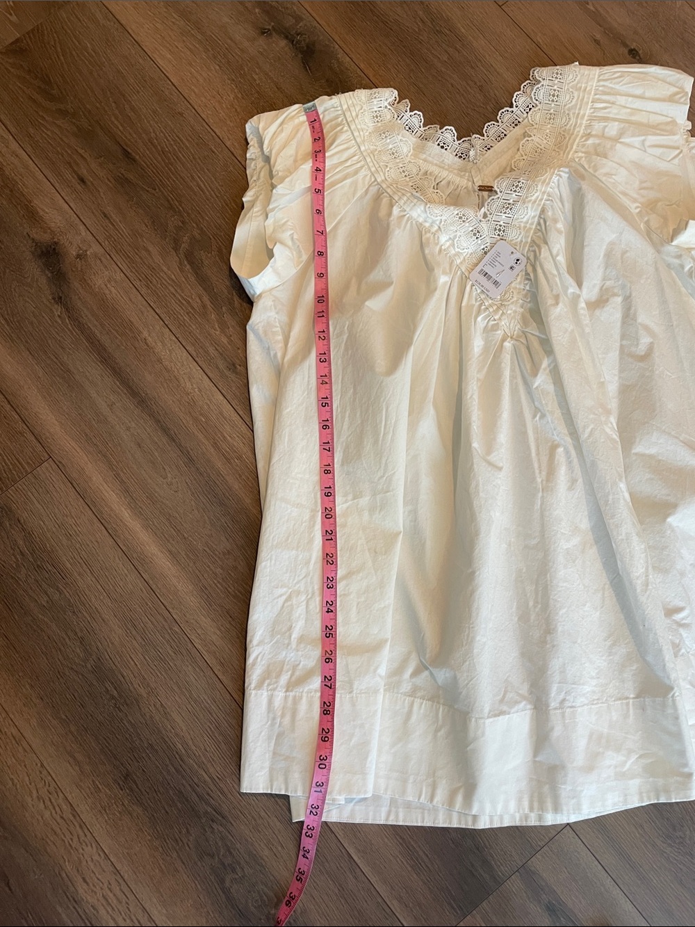 Free People Sundazed Mini Dress- size Large - Picture 8 of 9